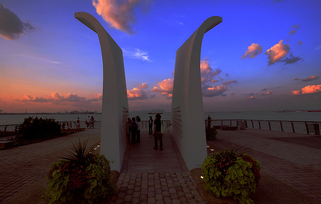 Postcards-911-Memorial-Staten-Island-Evening-NYC