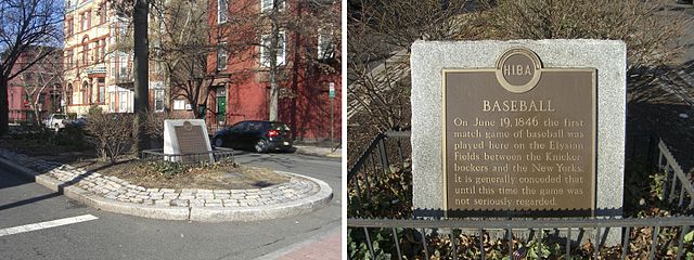 elysian fields elysian park hoboken birthplace of baseball