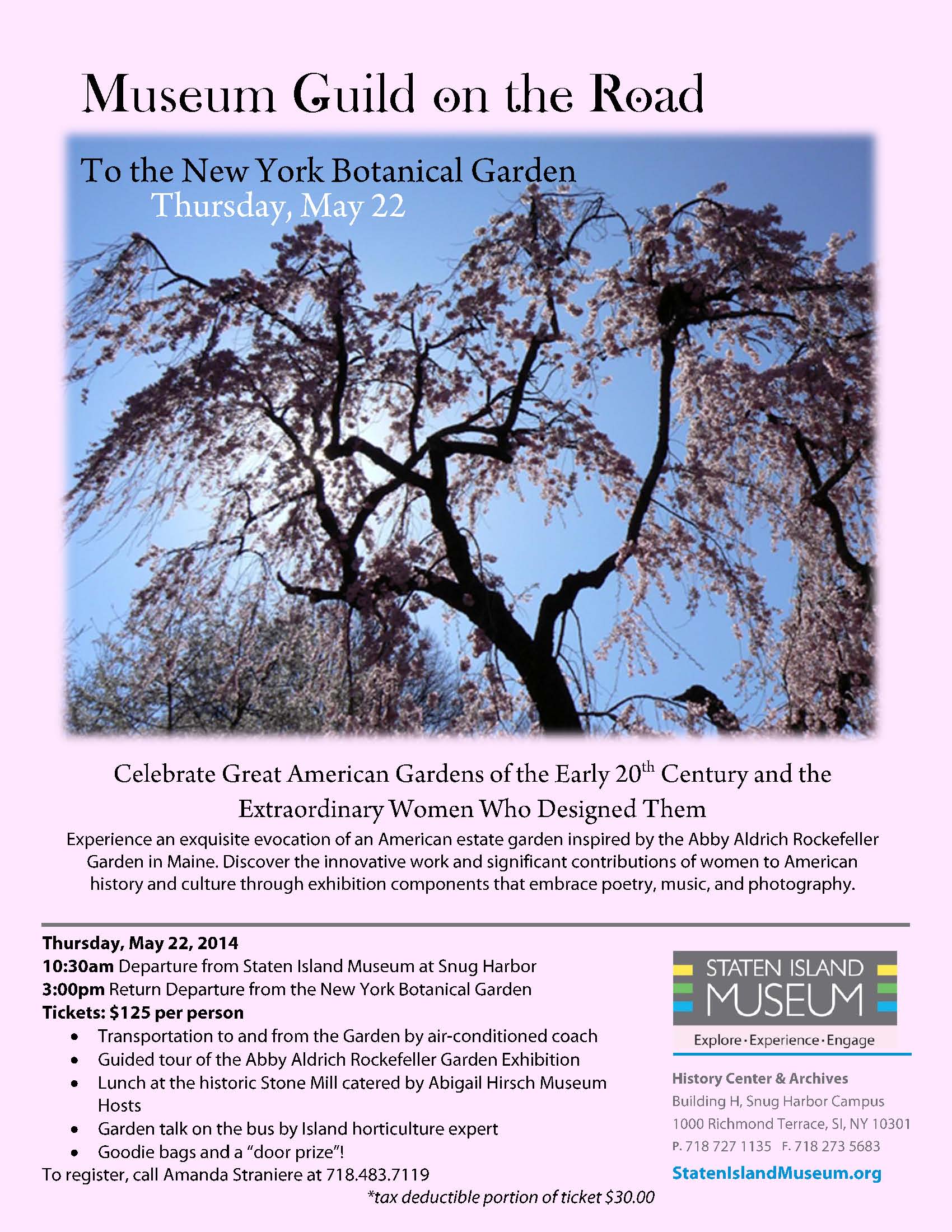 Guild NYBG trip FLYER