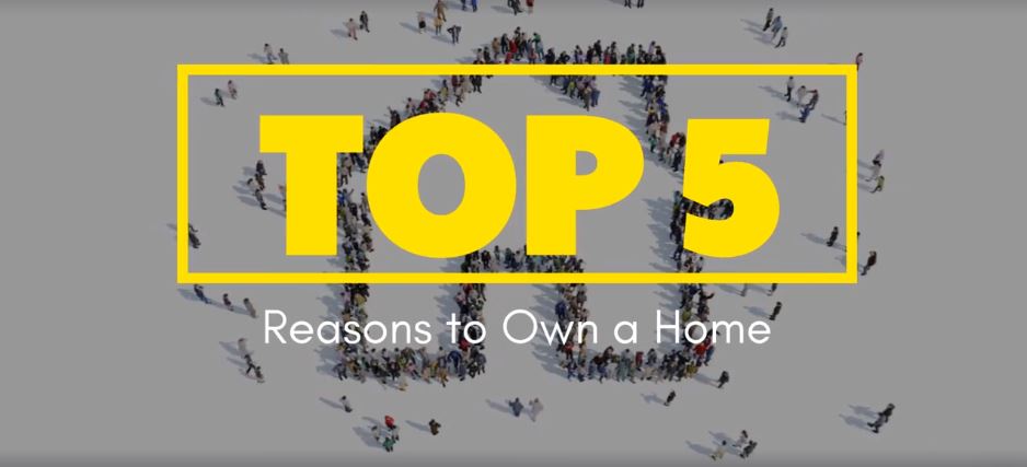 Top 5 Reasons to Own a Home