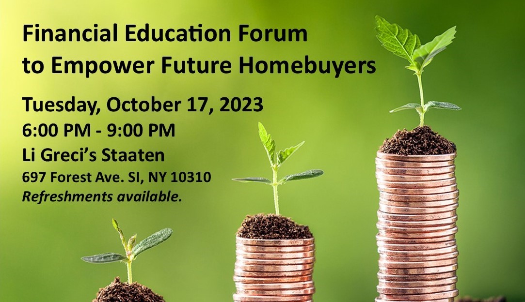 Future Homebuyers Will Be Empowered Oct. 17 During Financial Education Forum